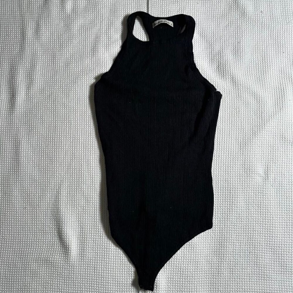 Abercrombie-fitch Women's Black Bodysuit